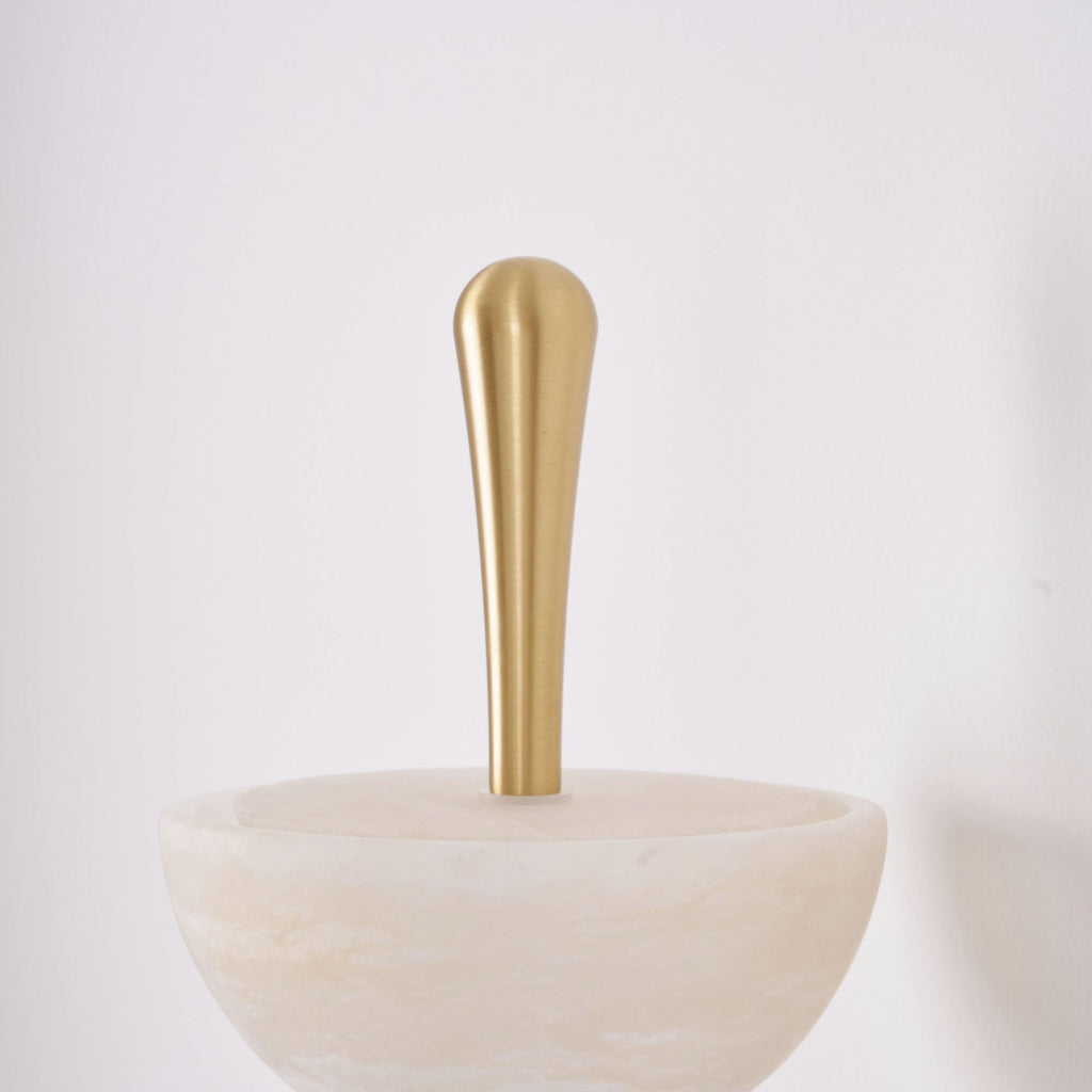 Triple Alabaster Wall Lamp