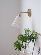 Trumpet Ceramic Wall Light