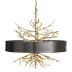 Twig Brass Chandelier