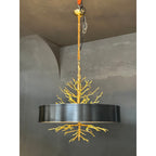Twig Brass Chandelier