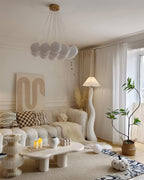 Twisted Pleated Floor Lamp