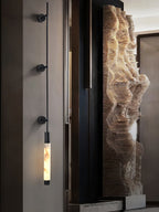 Verita Alabaster Wall Sconce