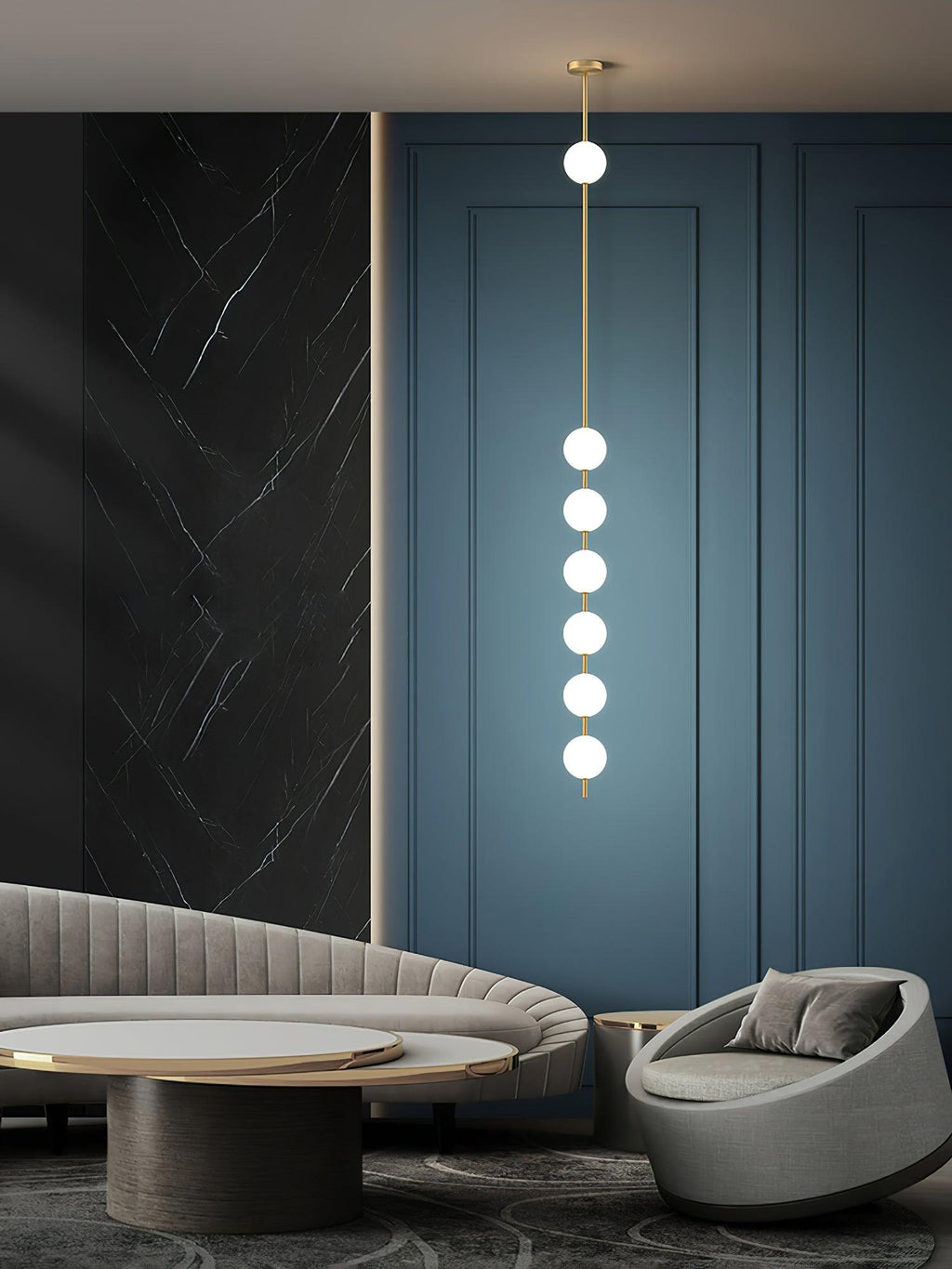 Vertical Balls Pendant Lamp