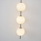 Vertical Globe Wall Lamp