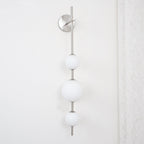 Vertical Globe Wall Lamp