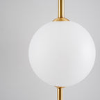 Vertical Globe Wall Lamp