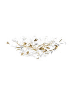 Vine Meteor Shower Crystal Spiral Chandelier