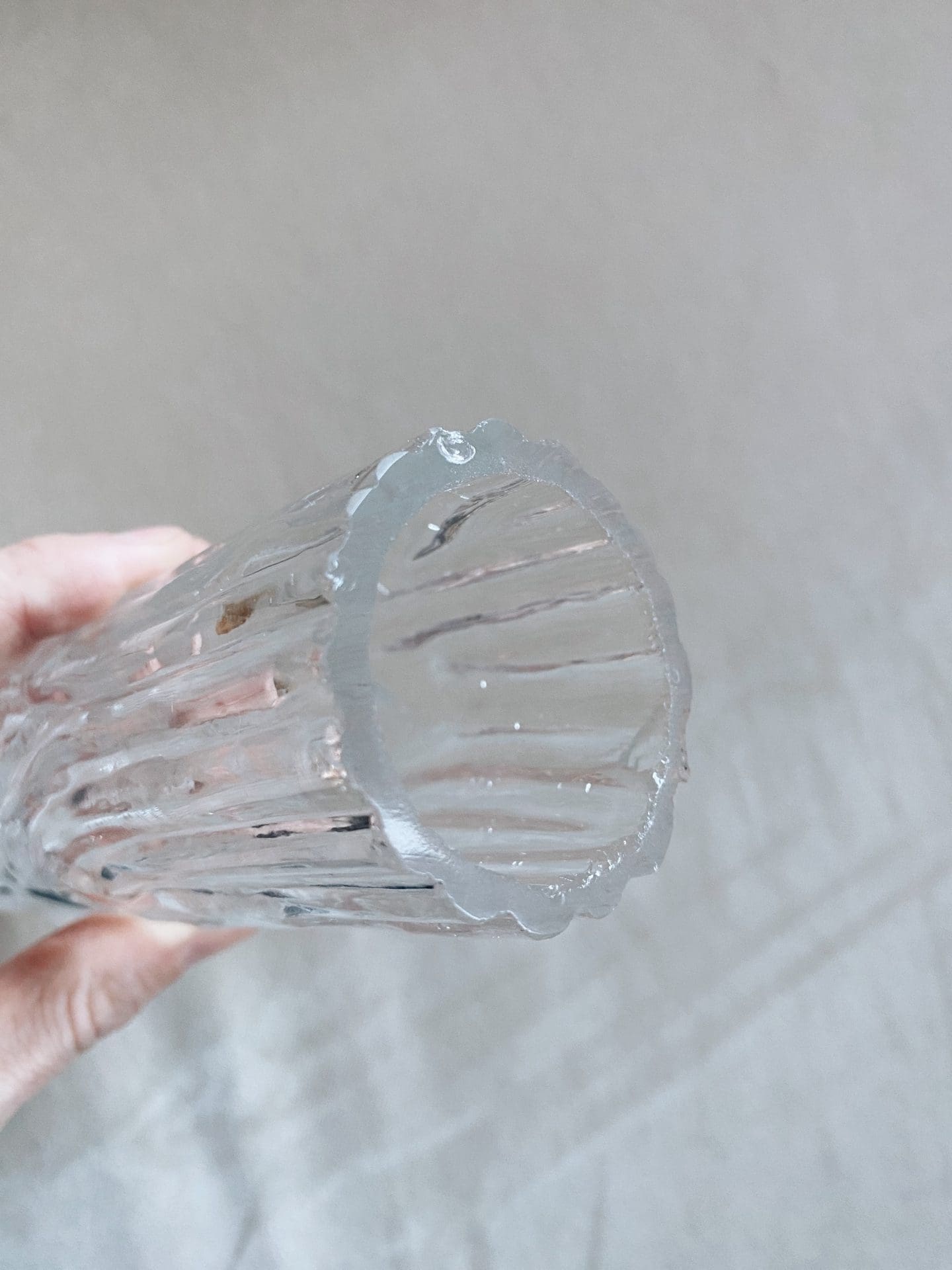 Vintage – Murano Glass Chandelier for Venini – 1970 – Transparent