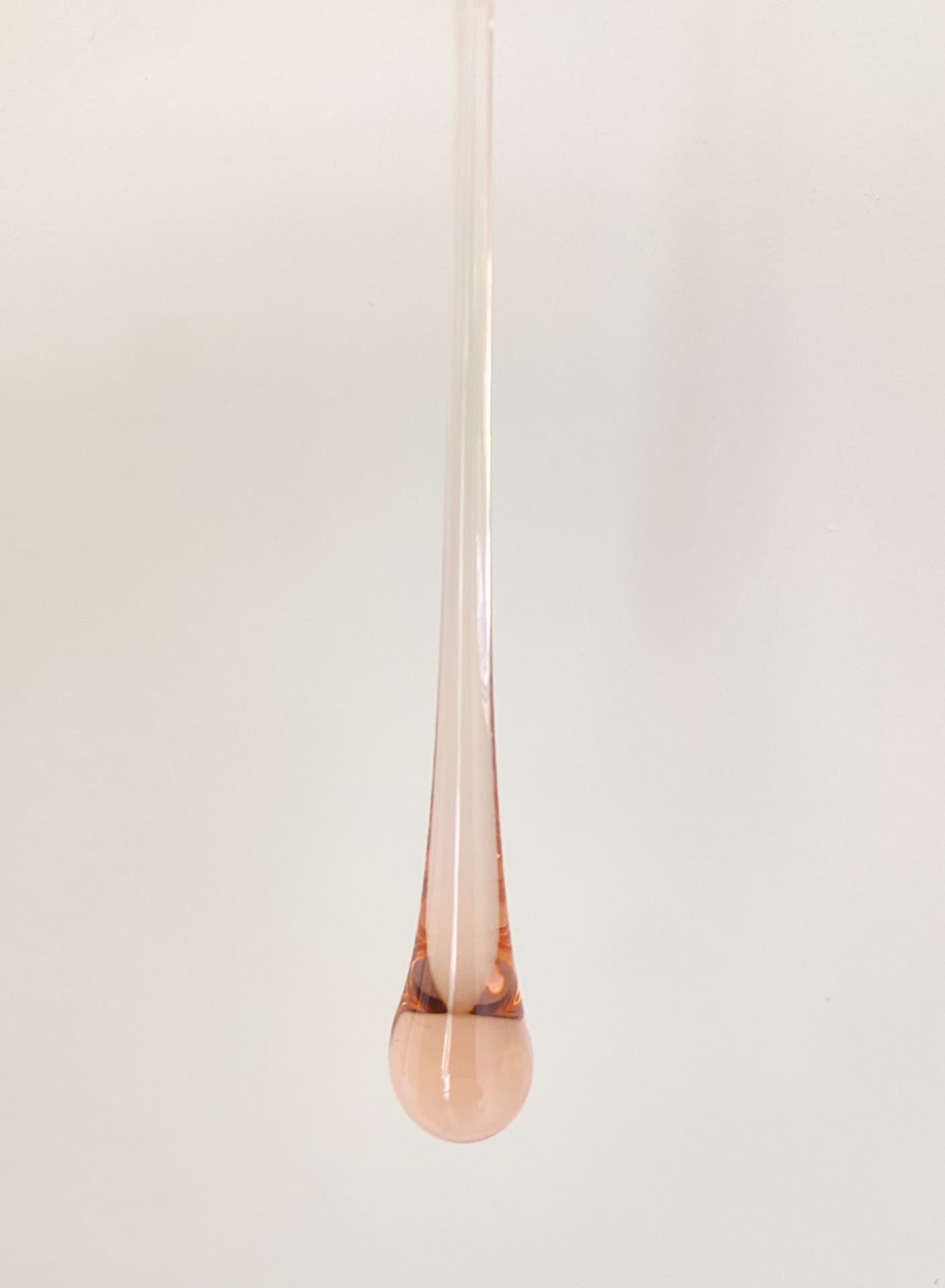 Vintage – Murano Glass Teardrops Chandelier – 70s – Pink Prisms