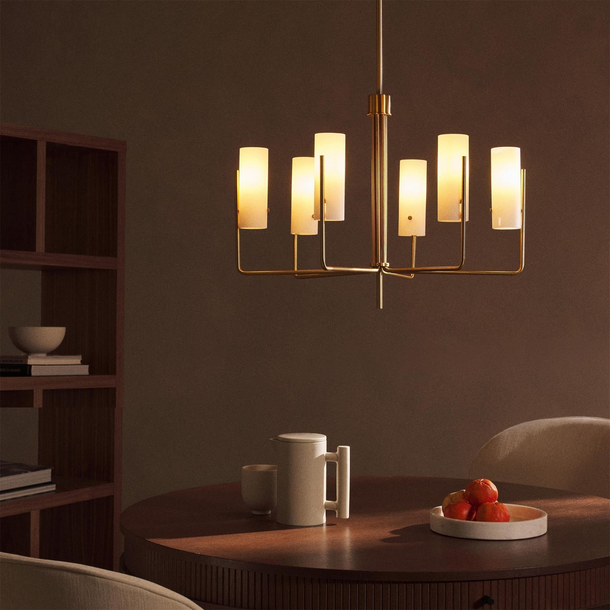 Vivian Glass Chandelier
