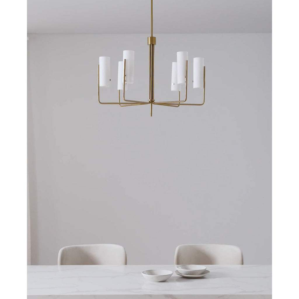 Vivian Glass Chandelier