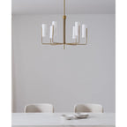 Vivian Glass Chandelier