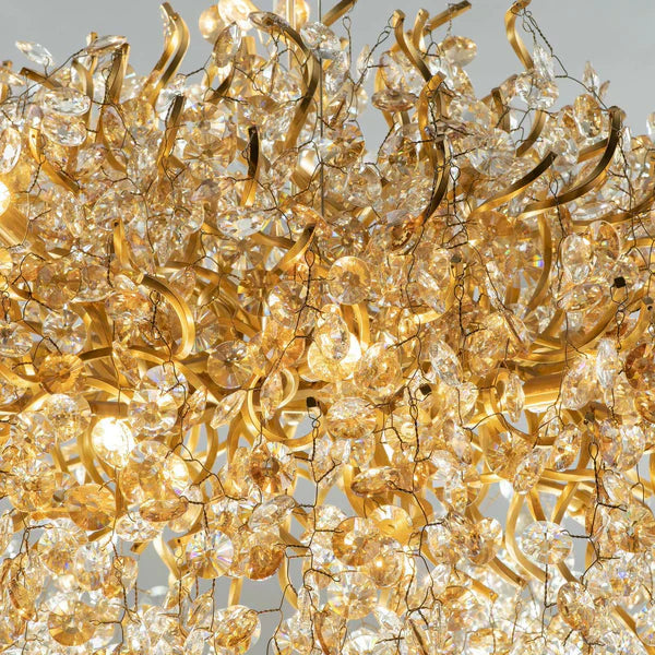 New Modern Light Luxury Branch Crystal Chandelier for Dining / living Room