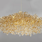 New Modern Light Luxury Branch Crystal Chandelier for Dining / living Room