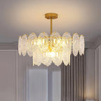 Wave Glass Chandelier