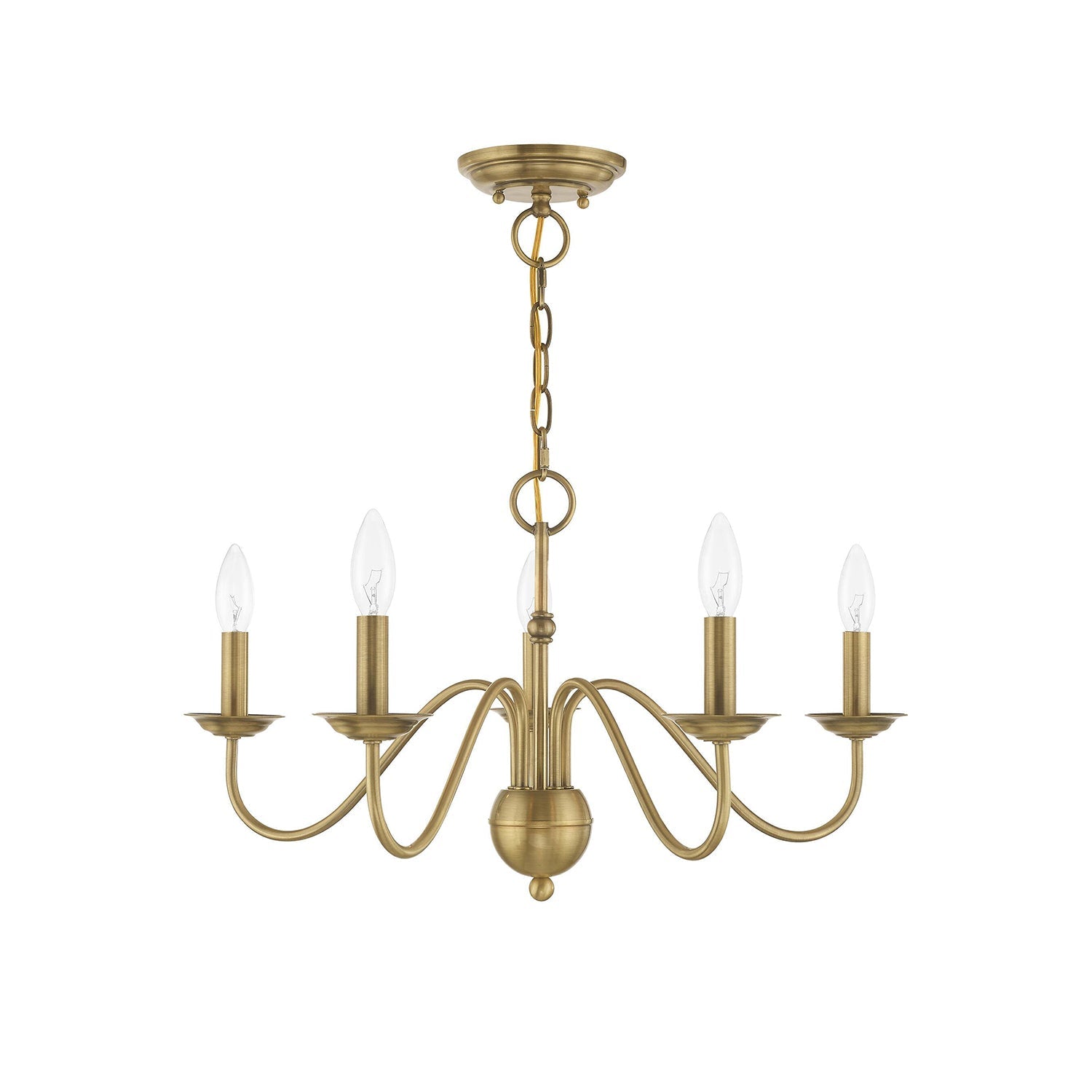 Windsor Brass Chandelier