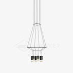 Geometric Lines Pendant Lamp