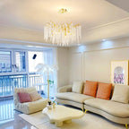 Wisteria Flower Crystal Chandelier