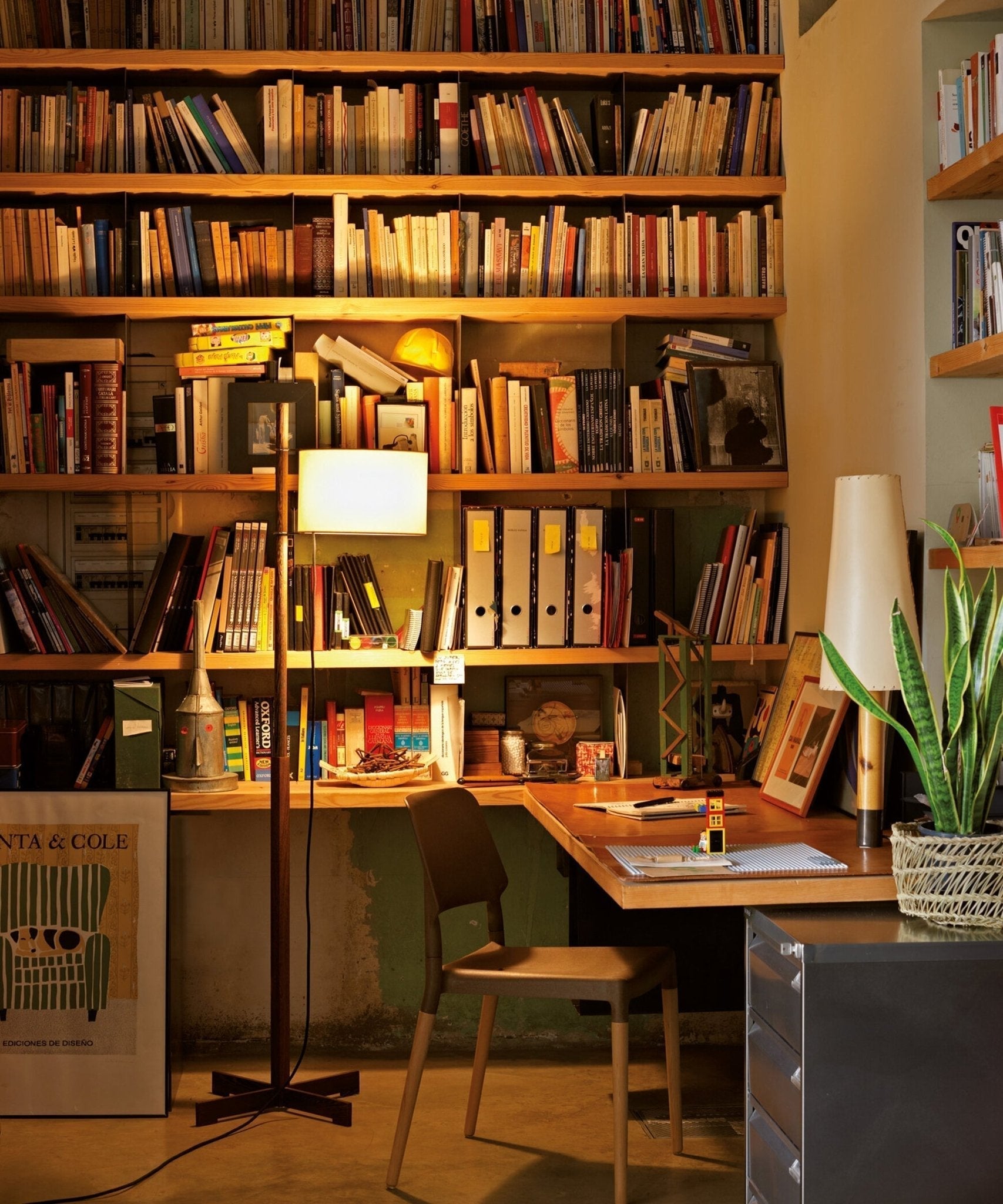 Wood Tmm Floor Lamp