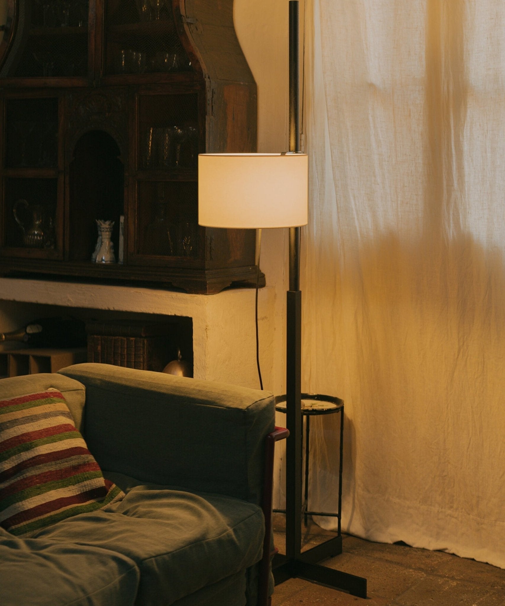 Wood Tmm Floor Lamp