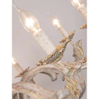 Wooden Roman Column Chandelier