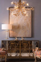 Branch Halogen Crystal Waterfalls Chandelier 50-Inchw