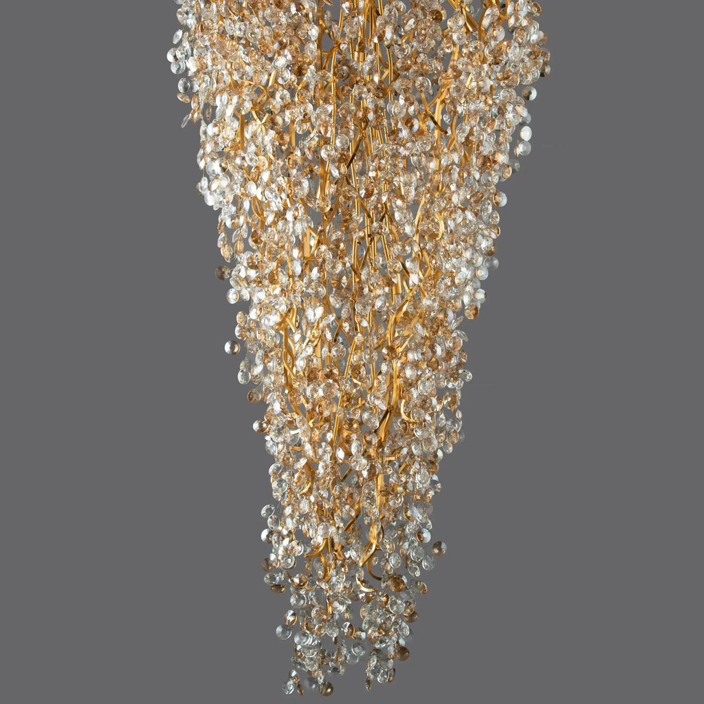 New Modern Light Luxury Branch Crystal Chandelier for Dining / living Room