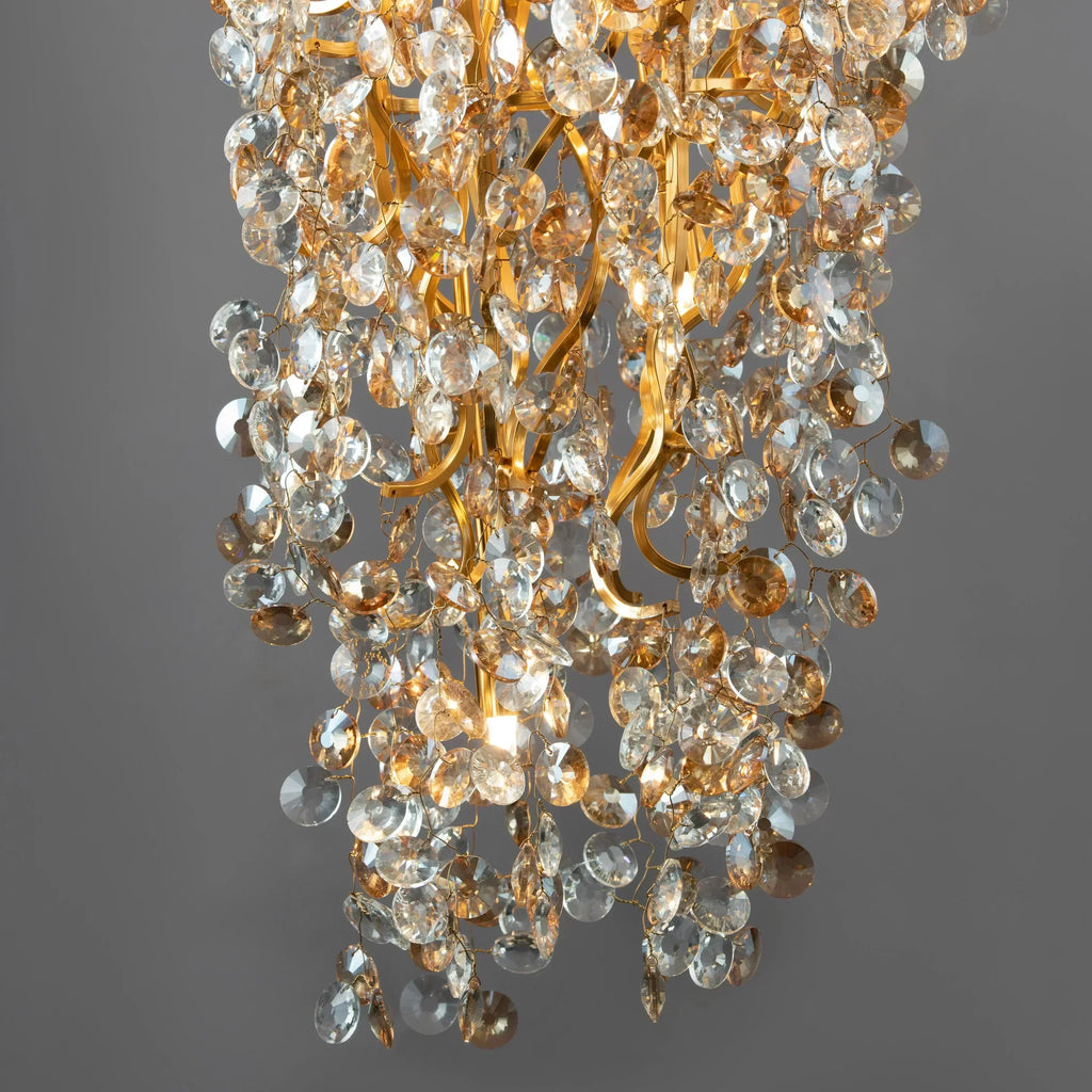New Modern Light Luxury Branch Crystal Chandelier for Dining / living Room
