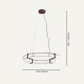 Glacera Alabaster Polygonal Chandelier