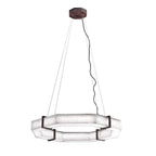 Glacera Alabaster Polygonal Chandelier