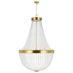 Classic Empire Style Basket Chandelier for Low-Ceiling