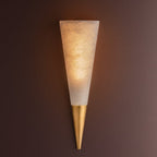 Alba Alabaster Wall Sconce