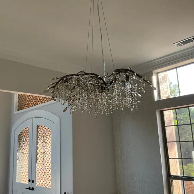 New Luxury Branch Crystal Pendant Chandelier Designer Creative Art Dining Room / living Room Light