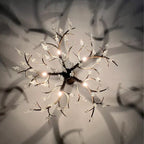 Luxury Crystal Geometric Branch Chandelier