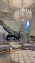 Extra Large Classic Traditional Crystal Chandelier 60 / 72 / 90 Lights for Hotel, Showroom, Foyer , Wedding