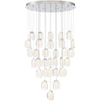 Solara Glass Chandelier