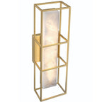 Saga Indoor / Outdoor Alabaster Wall Sconce
