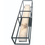 Saga Indoor / Outdoor Alabaster Wall Sconce