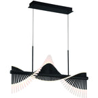 Organic Bloom Linear Chandelier