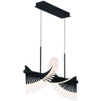 Organic Bloom Linear Chandelier