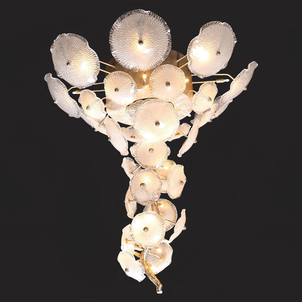 Nenufar Water Lily Branch Chandelier 23.6-Inch31.5"
