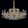 Flat Maria Theresa Crystal Chandelier