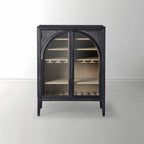 Hattie Low Bar Cabinet in Oak 36-Inchw