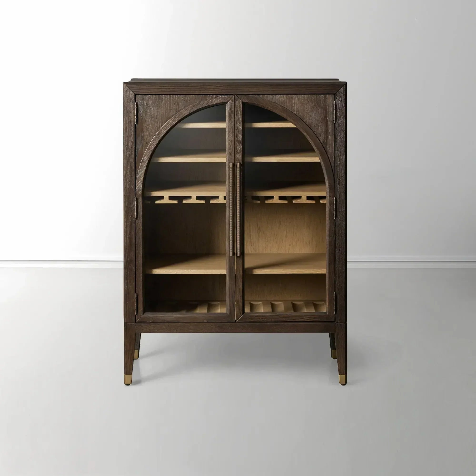 Hattie Low Bar Cabinet in Oak 36-Inchw