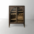 Hattie Low Bar Cabinet in Oak 36-Inchw
