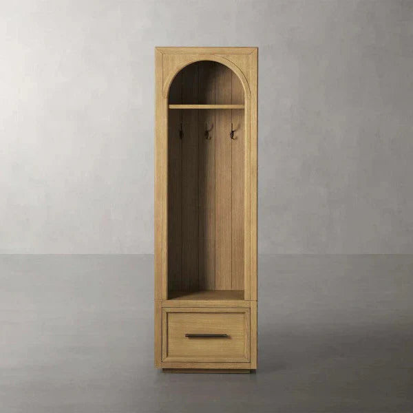 Hattie Single Entryway Cabinet in Oak 25-Inchw