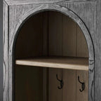 Hattie Single Entryway Cabinet in Oak 25-Inchw