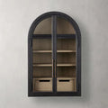 Hattie Wall Mounted Cabinet in Oak 24-Inchw