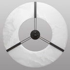 Glacera Round Alabaster Chandelier