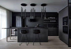Brillia Round Two-Tone Tubular Pendant Light Chandelier